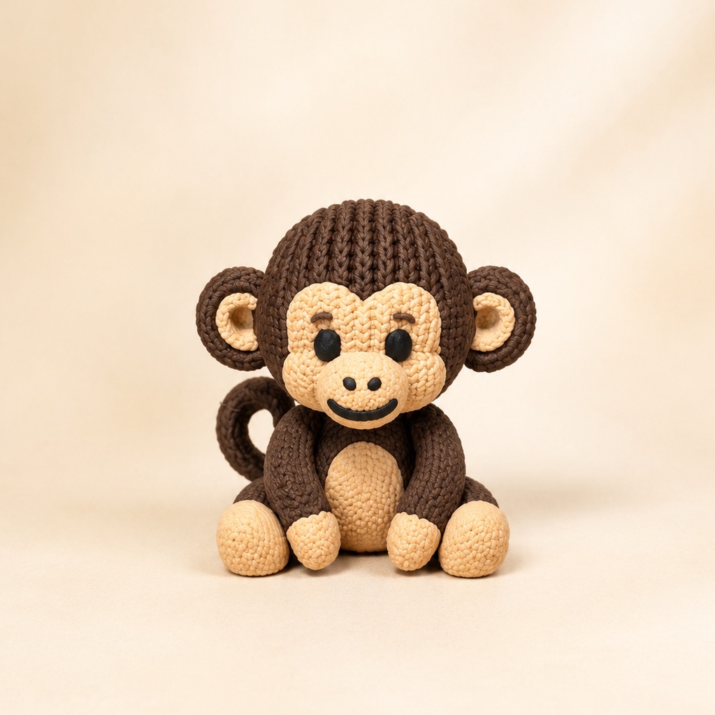 Strick-Affe