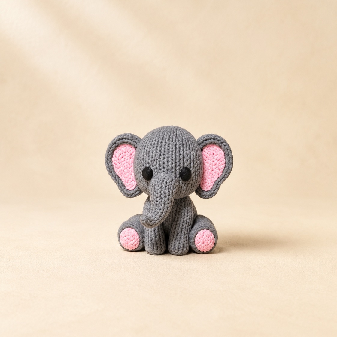 Strick-Elefant