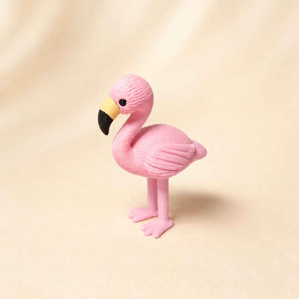 Strick-Flamingo