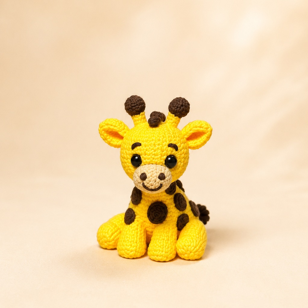Strick-Giraffe