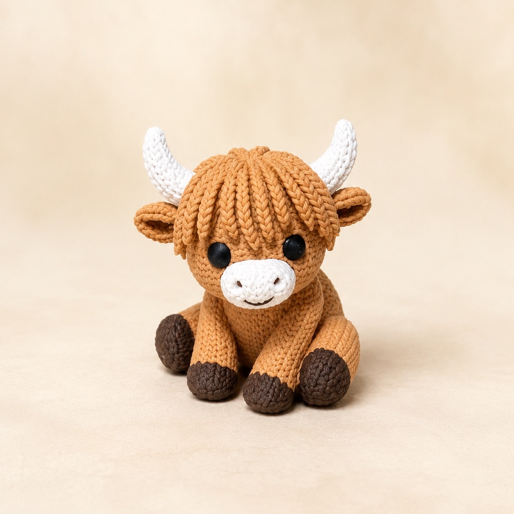 Strick-Highland Cow