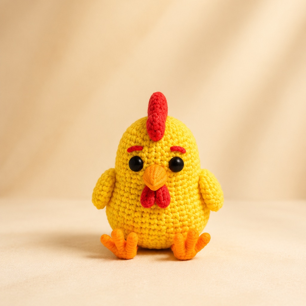 Strick-Huhn