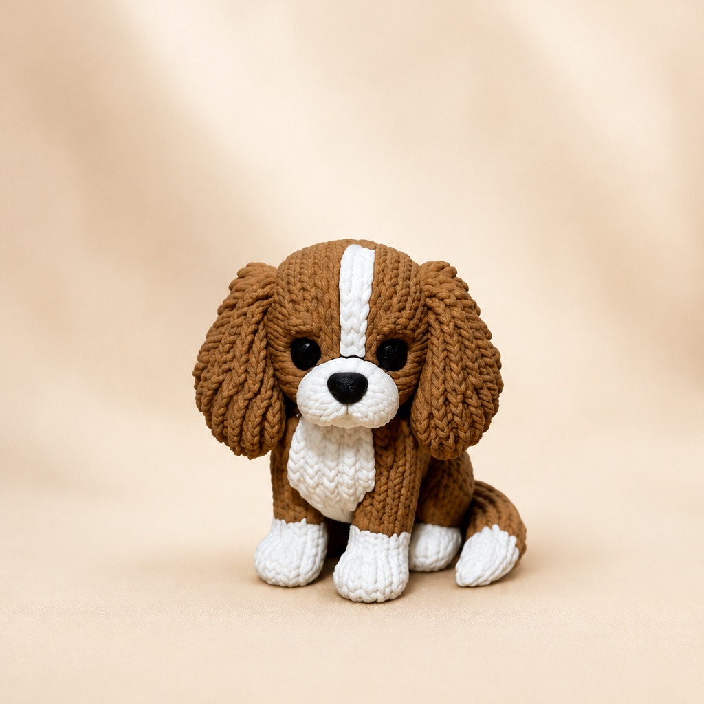 Strick-King Charles Spaniel