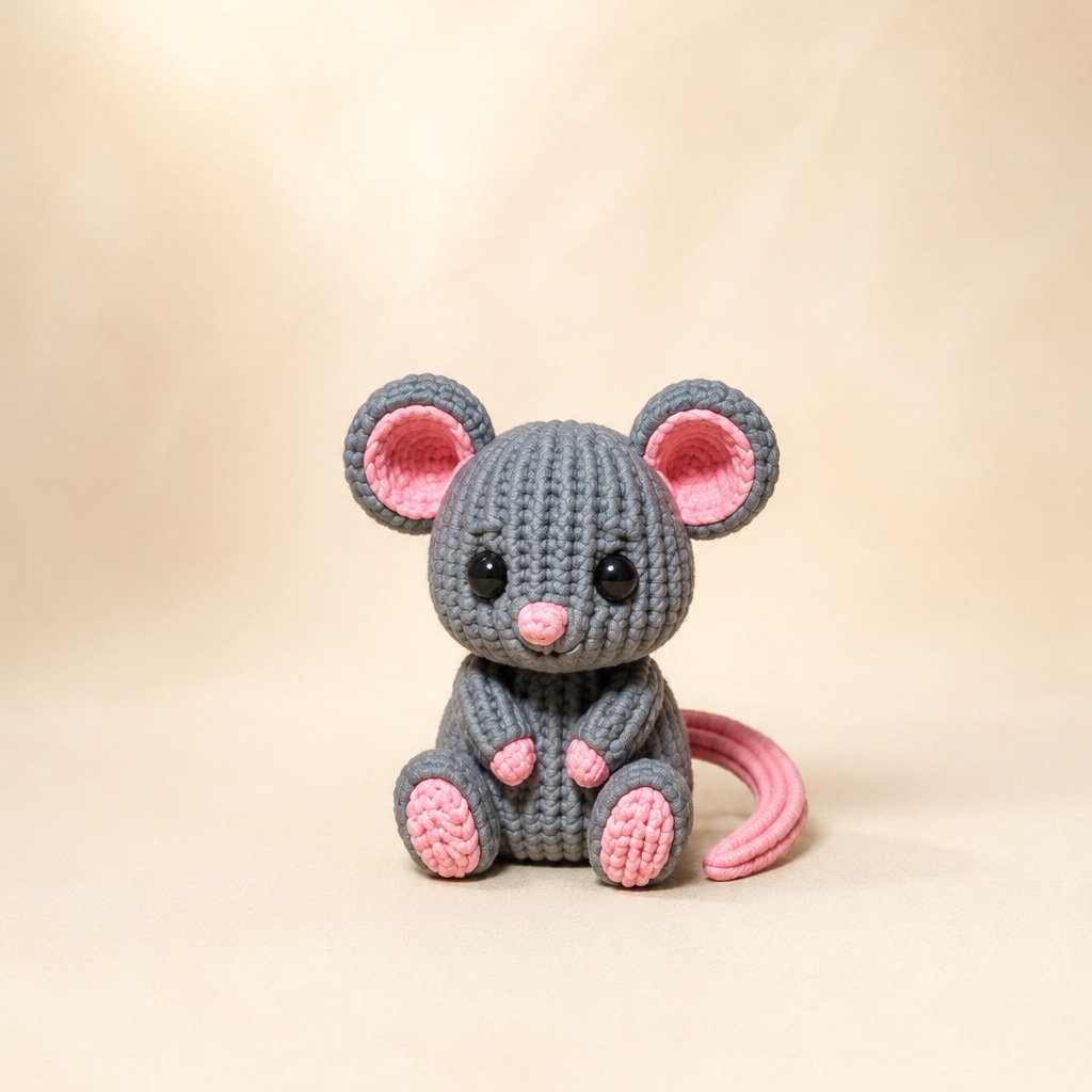 Strick-Maus