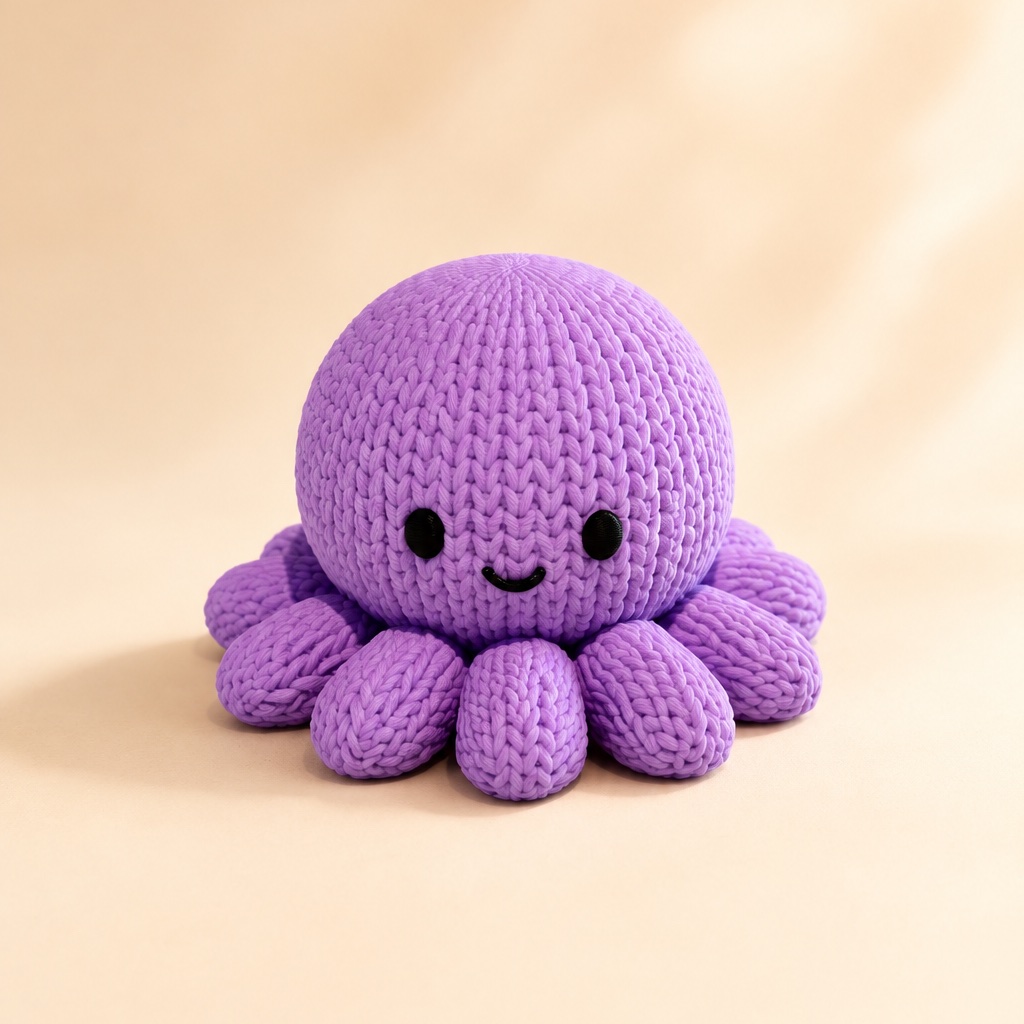 Strick-Oktopus