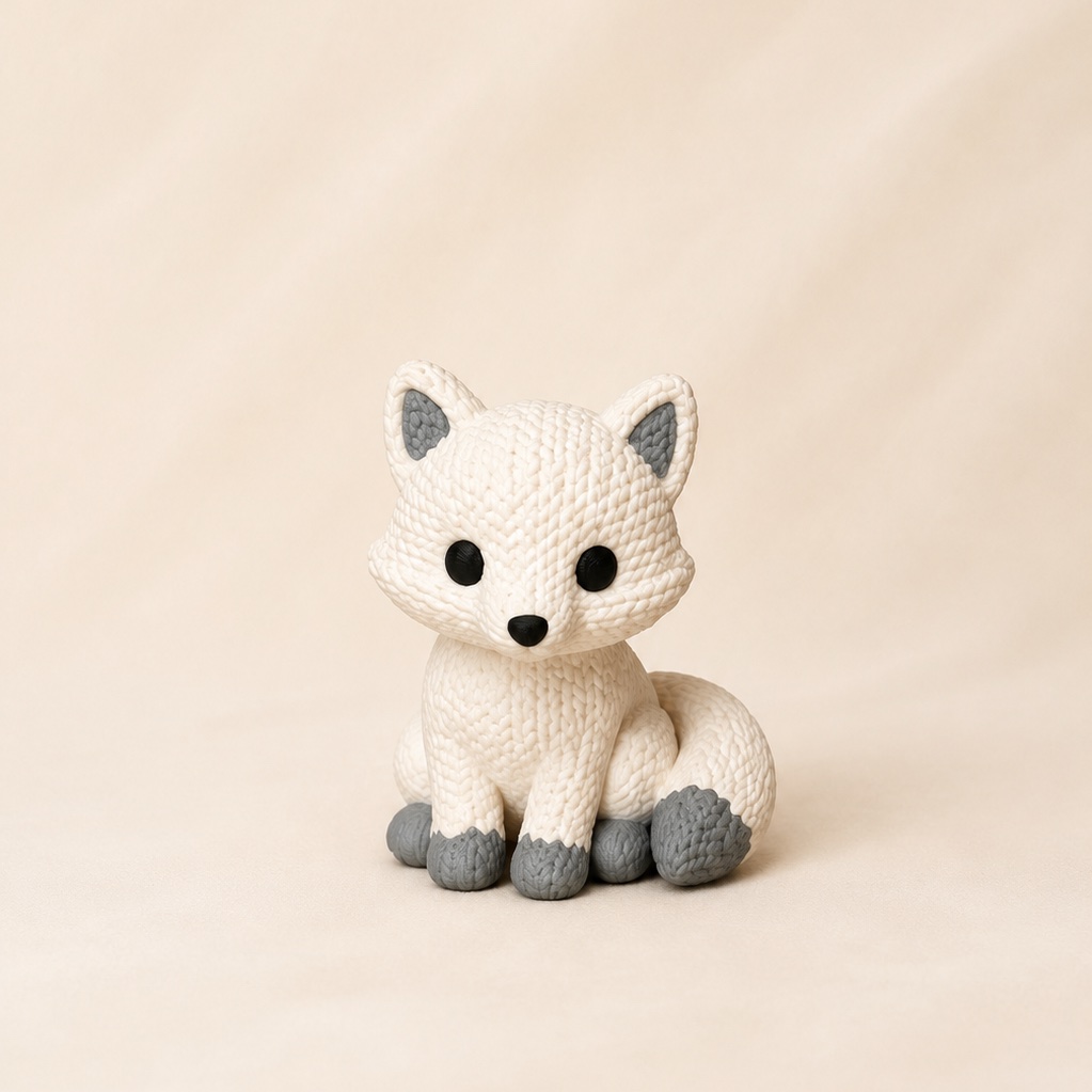 Strick-Polarfuchs