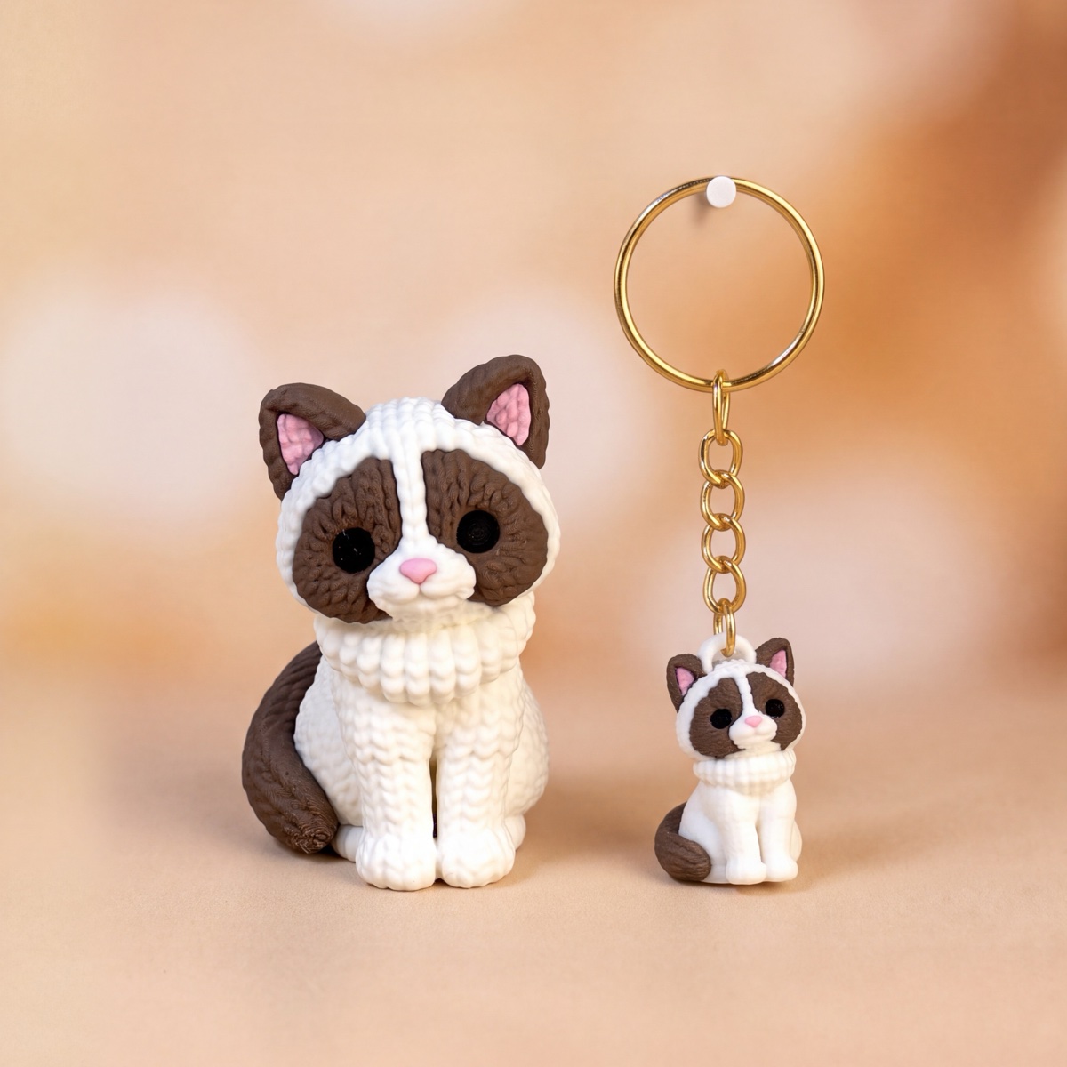 Strick-Ragdoll-Katze