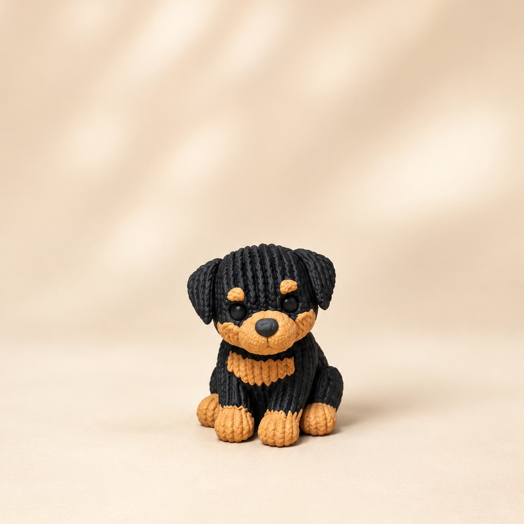 Strick-Rottweiler