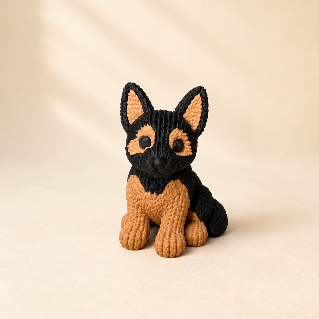Strick-Schäferhund