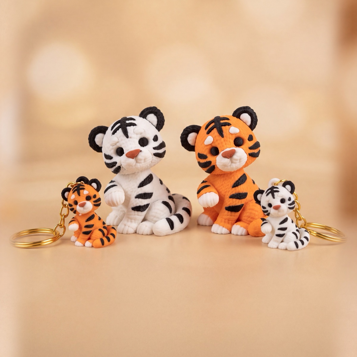 Strick-Tiger Duo