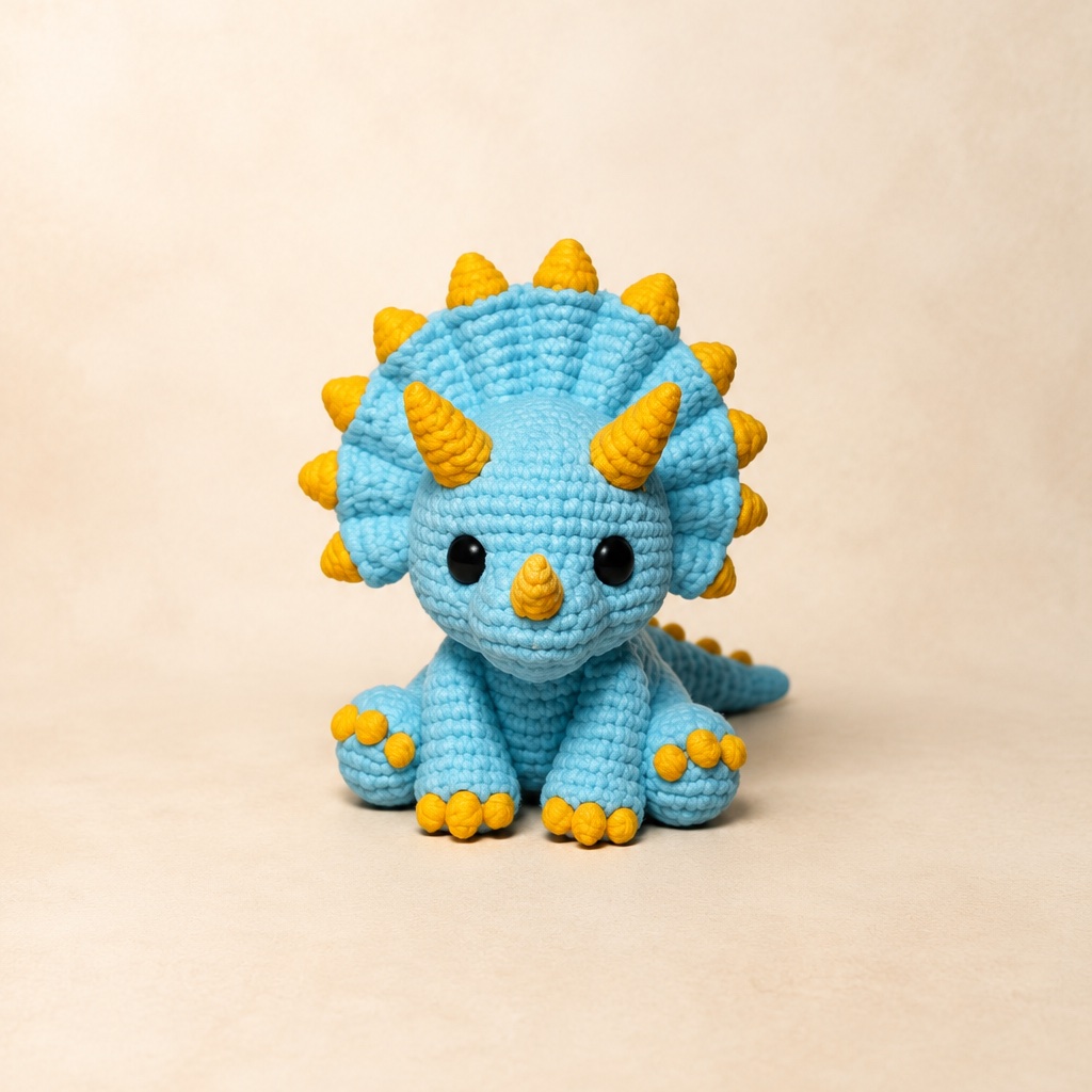 Strick-Triceratops